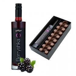 Berryshka Party Pack - Robidov liker s čokoladnimi kozarčki