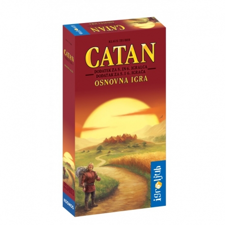 Družabna igra, Naseljenci otoka Catan DODATEK za 5. in 6. igralca (osnovna igra)