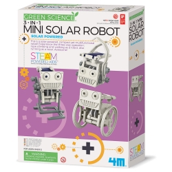 Mini solarni robot 3 v 1