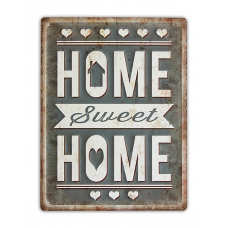Kovinska tablica “Home sweet home”