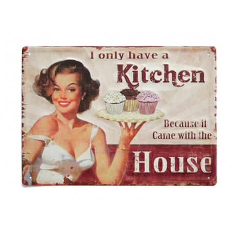 Kovinska tablica “Kitchen”