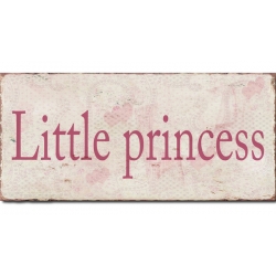 Kovinska tablica “Little princess”